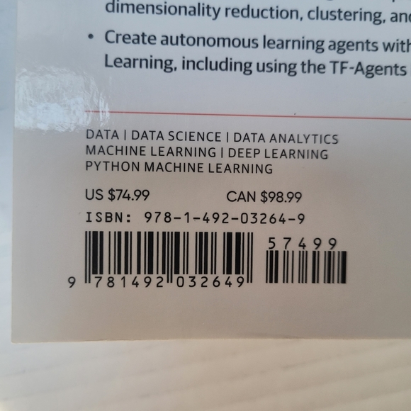 Aurélien GéronHands-On Machine Learning with Scikit-Learn, Keras, and TensorFlow - Picture 7 of 8